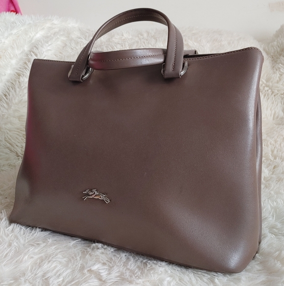 Longchamp Honore Leather Handbag - Picture 15 of 16